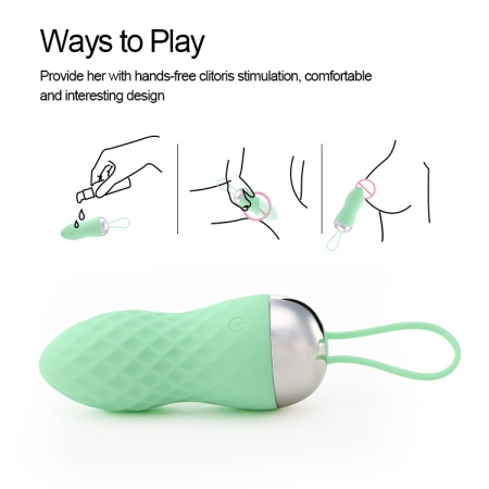 Виброяйцо с пультом Д/У 10 режимов вибрации